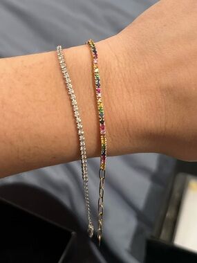 Ring Concierge mini tennis bracelet